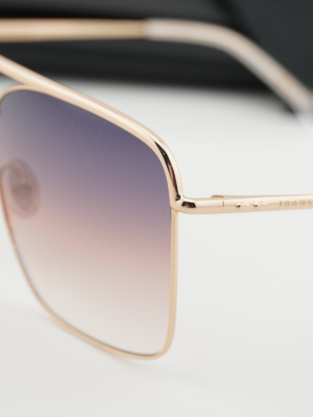Isabel Marant IM 0118/S 0000 FF Square Sunglasses - Gold/Grey - Picture 7 of 10